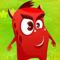 play Spooky Red Creature Escape