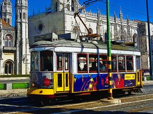 play Tram Jigsaw