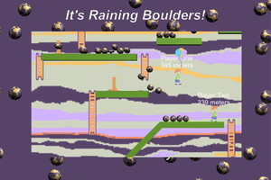 play It'S Raining Boulders!