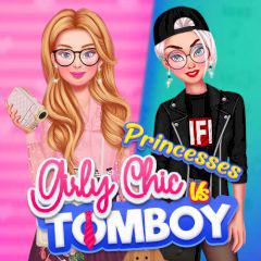 play Princesses Girly Chic Vs Tomboy