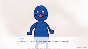 play The Monster At The End Of This Visual Novel