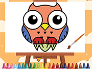 play Magic Owl Coloring