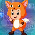 Fox Costume Girl Escape