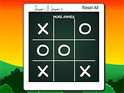 play Sunset Tic Tac Toe