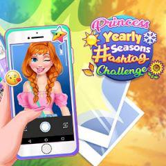 play Princess Yearly Seasons Hashtag Challenge