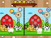 play Cartoon Farm Spot The Difference