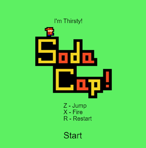 play Soda Cap - Bitsy Style Retro Platformer