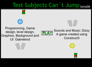 play Test Subjects Can´T Jump