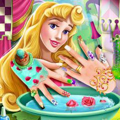 play Sleeping Princess Nails Spa