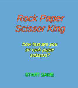 play Rock-Paper-Scissors