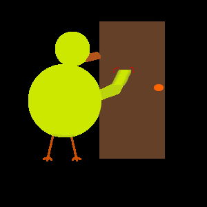 play Duckluck Knocks On A Door