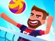 play Monster Head Soccer Volleyball