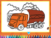 play Tank Trucks Coloring