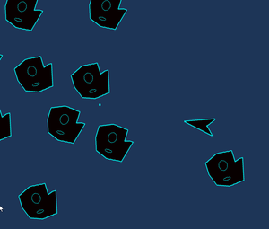 play Asteroids
