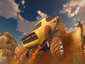 play Ultimate Mmx Heavy Monster Truck : Police Chase Racing