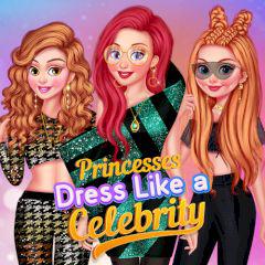 play Princesses Dress Like A Celebrity