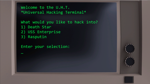 play Terminal Hacker (Udemy Course Project)