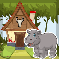 play G4E Village Hippopotamus Escape