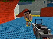 play Gungame Shooting Warfare: Blocky Gangster