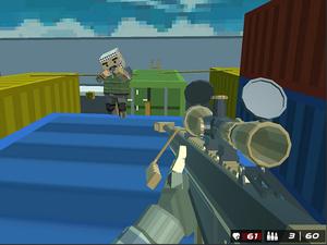 play Shooting Blocky Combat Swat Gungame Survival