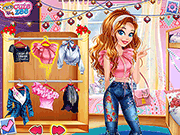 play Princesses Patchwork Jeans