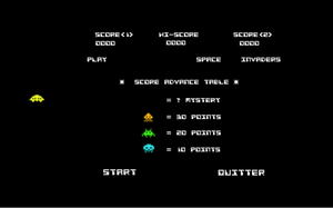 play Space Invaders Replicat Web