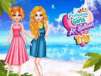 play Princess Girls Air Balloon Trip