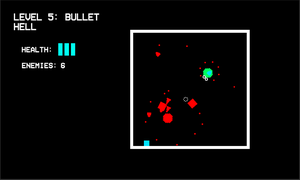 play Blue Box Vs Evil Geometry