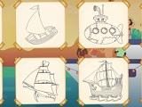 play Big Boats Coloring