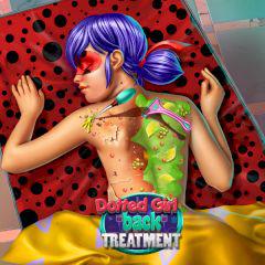 Dotted Girl Back Treatment