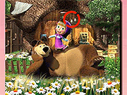 play Masha And The Bear: Spot The Difference