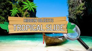 play Hidden Objects Tropical Slide