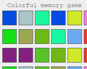 play Color Memory Game