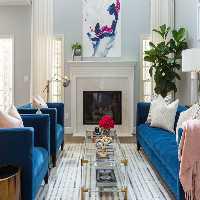 Fun Classic Bright Living Room