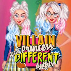 play Villain Princess Four Different Outfits