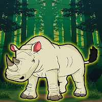 play G2J White Rhinoceros Escape