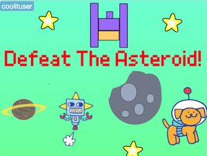 Defeat The Asteroid!