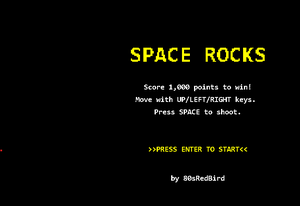 play Space Rocks