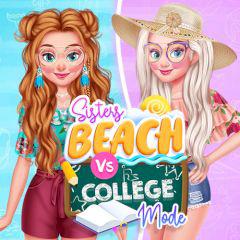 play Sisters Beach Vs College Mode