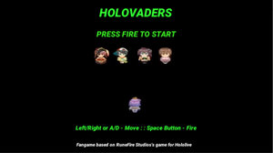 play Holovaders (Hololive Fangame)