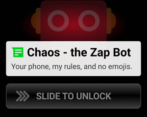 play Chaos - The Zap Bot