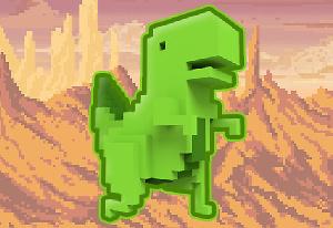 play T-Rex Run 3D