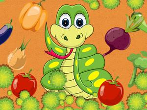 play Vegetable Snake