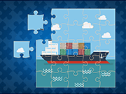 play Cargo Ships Jigsaw