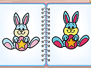 play Coloring Bunny Book