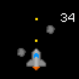 play One Hundred Asteroids