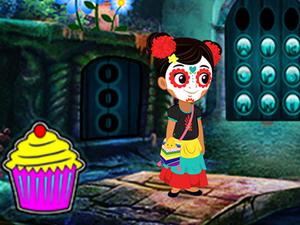 play Lovable Halloween Girl Escape