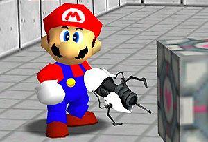 play Portal Mario 64