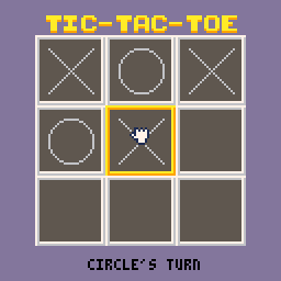 play Pico 8 - Tic Tac Toe