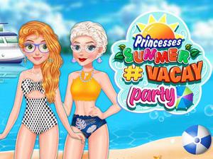 play Princesses Summer #Vacay Party